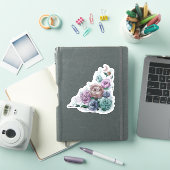 ステッカー✩Doodles™ | 芍薬 シール (iPadカバー)