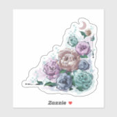 ステッカー✩Doodles™ | 芍薬 シール (シート)