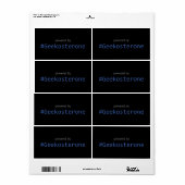 ステッカー – #Geekosterone搭載 (フルシート)