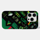 ステッカー[GRN] v1.5 Case-Mate iPhoneケース (裏面 (横))