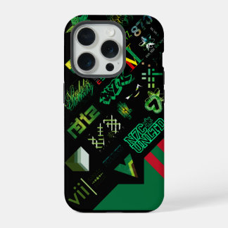 ステッカー[GRN] v1.5 iPhone 15 Proケース