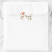 ステッカー – Happy Thanksgiving紅葉 (バッグ)