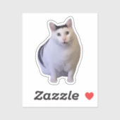 ステッカー Huh Cat Meme シール (シート)