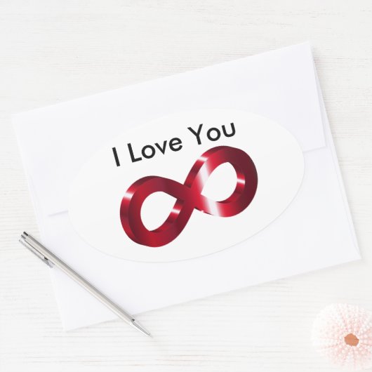 ステッカー – I Love you - Infinity (封筒)