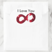 ステッカー – I Love you - Infinity (バッグ)