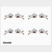 ステッカー – Ruby-Lipped White Orchid (シート)