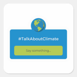 ステッカー – #TalkAboutClimate