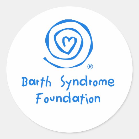 ステッカーBSFロゴ ラウンドシール (正面)