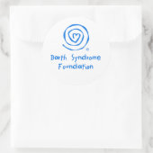 ステッカーBSFロゴ ラウンドシール (バッグ)