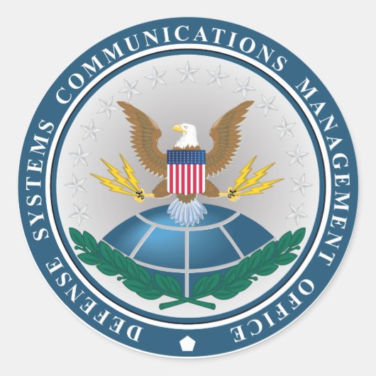 ステッカーDSCMO ラウンドシール (正面)