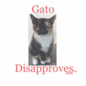 ステッカーGatoが不承認 シール (正面)