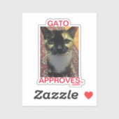 ステッカーGatoが承認を拒否、承認 シール (シート)