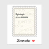 ステッカーmythologie greco-romaine シール (シート)