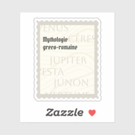 ステッカーmythologie greco-romaine シール