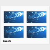 ステッカーS14 長方形シール (シート)