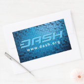 ステッカーS14 長方形シール (封筒)