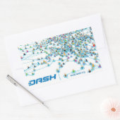 ステッカーS9 長方形シール (封筒)