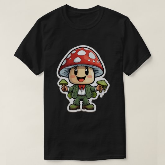 ステッカーTシャツ Tシャツ (デザイン正面)