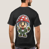 ステッカーTシャツ Tシャツ (裏面)
