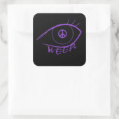 ステッカーWEEP スクエアシール (バッグ)