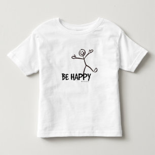 ステッキ姿の幼児のシャツが嬉しい トドラーTシャツ