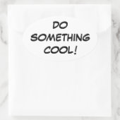 ステックールカー 楕円形シール (バッグ)