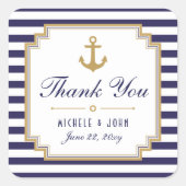 ステッスタイリッシュク航海のが好きなのは結婚ありがとう スクエアシール (正面)