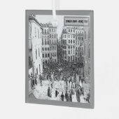 ステッスペインのズローマ、イタリア ガラスオーナメント (正面左)