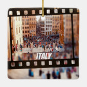 ステッスペインのズローマ、イタリア セラミックオーナメント (裏面)