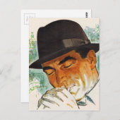 ステッソンハットマン照明タバコ ポストカード (正面/裏面)