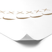 ステッチされたウサギ ポスター (角)