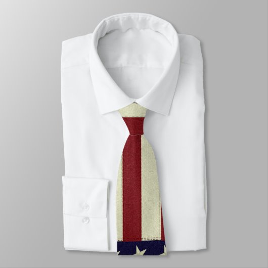 ステッチされたヴィンテージの旗 ネクタイ (タイ)