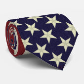 ステッチされたヴィンテージの旗 ネクタイ (ロール)