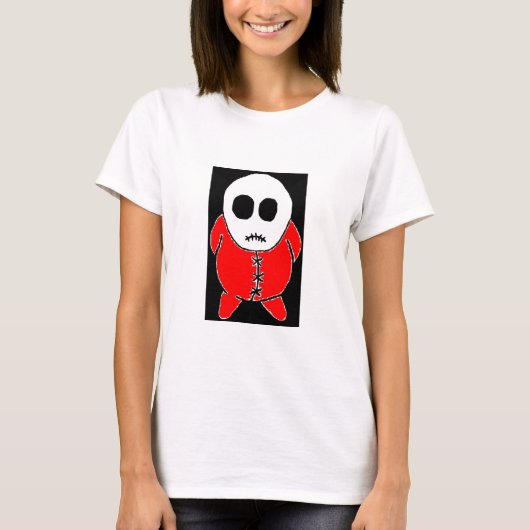 ステッチでカスタマイズ可能なTシャツ Tシャツ (正面)