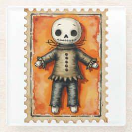 ステッチとシャドウハロウィーン ガラスコースター