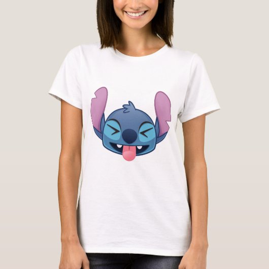 ステッチのEmojiのTシャツ Tシャツ (正面)