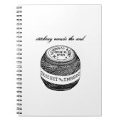 "ステッチは" Notforgottenの農場からのノートを修理します ノートブック (正面)