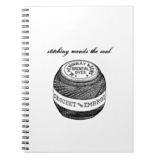 "ステッチは" Notforgottenの農場からのノートを修理します ノートブック
