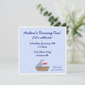 ステッチエッジ帆船招待状 招待状 (スタンド正面)