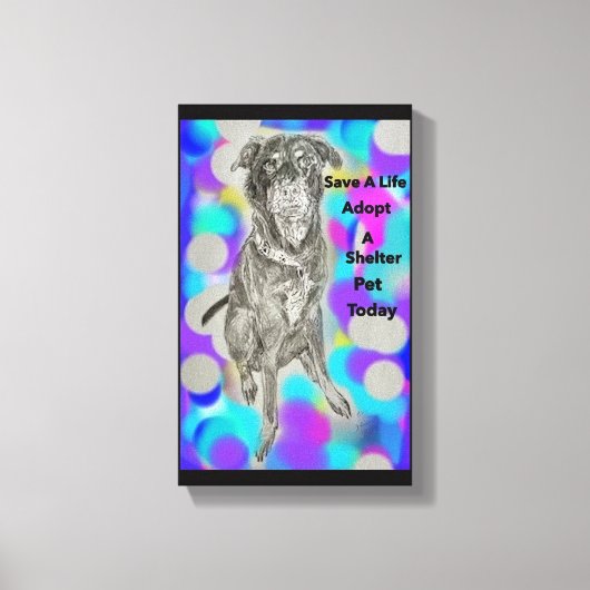 ステッチキャンバス印刷 キャンバスプリント (正面)