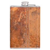 ステッチグランジレザーモノグラム フラスク (裏面)