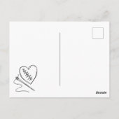 ステッチハート ポストカード (裏面)