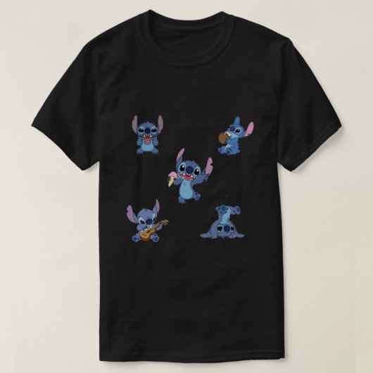 ステッチパックステッカー Tシャツ (デザイン正面)
