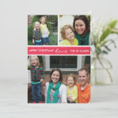 'ステッチ'ホリデーカード シーズンカード (スタンド正面)