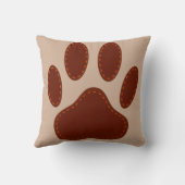 ステッチ感じドッグポープリント クッション (裏面)