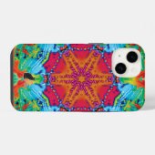 ステッチ カレイドスコープ iPhoneケース (裏面横)