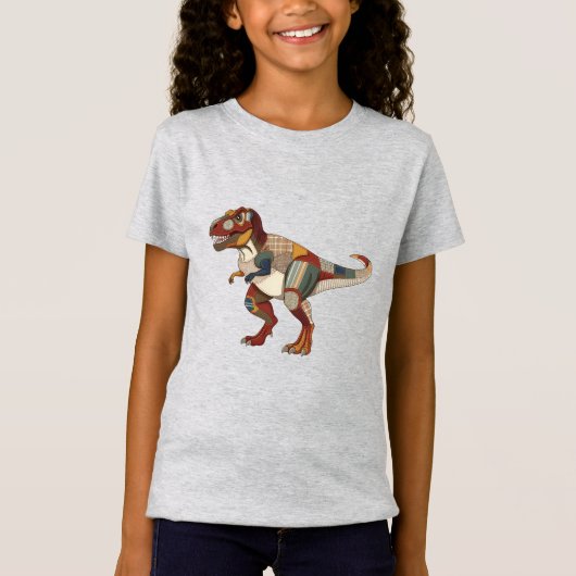 ステッチ・ティー・レックス Tシャツ (正面)