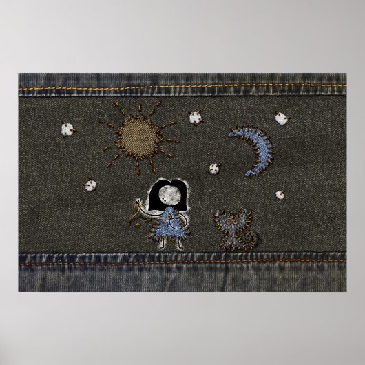 ステッチ ポスター (正面)