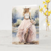 ステットソン&レース結婚ズ：バラ放射能 カード (黄色い花)