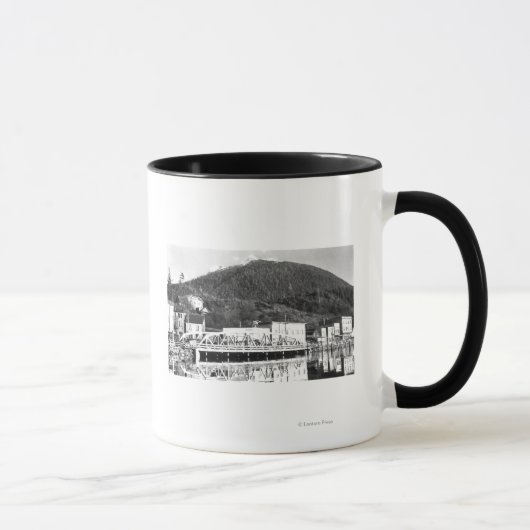 ステッドマン通りブリッジとディアマウンテン マグカップ (右)